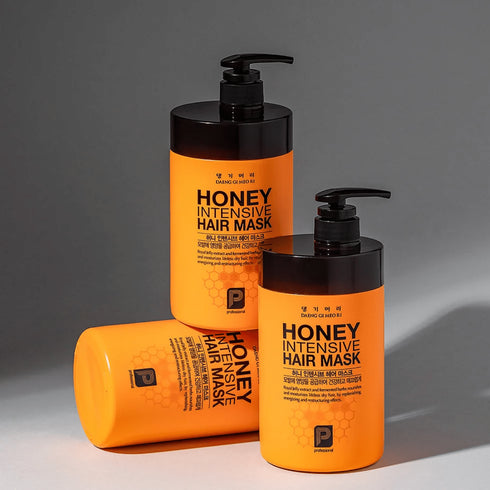 Honey Intensive Hair Mask, 1000 ml - WowSkin Romania